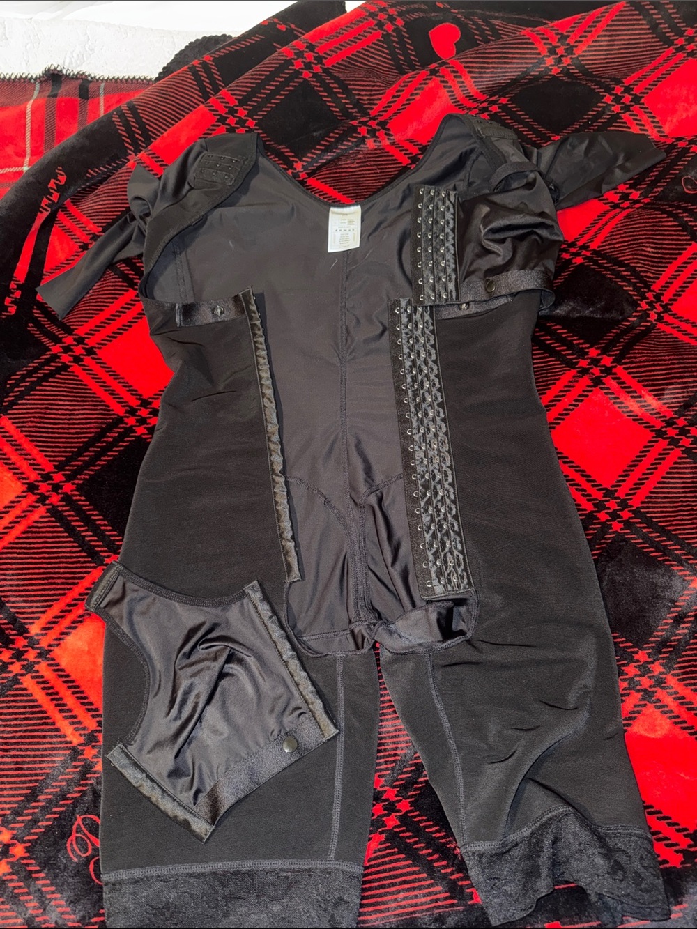 Women’s Black Full Body Shapewear Sculpting Bodysuit